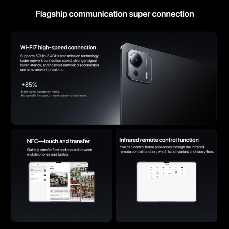 Xiaomi Pad 7 Ultra 14 นิ้ว, 12GB+512GB, HyperOS 2, XRING O1 ซีพียู Deca Core 3nm, 12GB+512GB