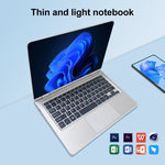 แล็ปท็อป Yoga หน้าจอสัมผัส 11.6 นิ้ว, 6GB+256GB, Windows 11 Intel Celeron N4020 Dual Core, ปลั๊ก EU, 6GB+256GB