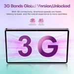 Pad 9 Ultra แท็บเล็ตโทรศัพท์ 3G 10.1 นิ้ว, 2GB+32GB, Android 10 MTK6737 Quad Core, ปลั๊ก US, ปลั๊ก US