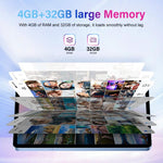 ชุดแท็บเล็ต Pad 9 Pro ขนาด 10.1 นิ้ว 4G LTE, 4GB+32GB, Android 10 MT6755 Octa Core พร้อมคีย์บอร์ด / เมาส์ / เคสหนัง ปลั๊ก US ปลั๊ก US