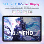 ชุดแท็บเล็ต Pad 9 Pro ขนาด 10.1 นิ้ว 4G LTE, 4GB+32GB, Android 10 MT6755 Octa Core พร้อมคีย์บอร์ด / เมาส์ / เคสหนัง ปลั๊ก EU ปลั๊ก EU