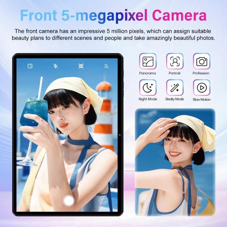 ชุดแท็บเล็ต Pad 9 Pro ขนาด 10.1 นิ้ว 4G LTE, 4GB+32GB, Android 10 MT6755 Octa Core พร้อมคีย์บอร์ด / เมาส์ / เคสหนัง ปลั๊ก EU ปลั๊ก EU