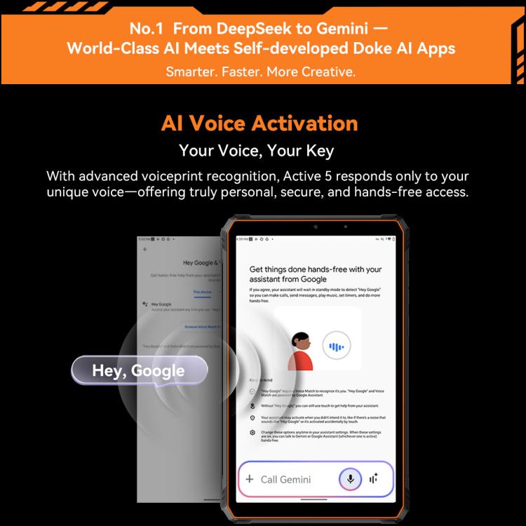 แท็บเล็ตกันกระแทก Blackview Active 5 4G, 8GB+128GB, หน้าจอ 8.68 นิ้ว Android 14 Unisoc UMS9230E T615 Octa Core, เวอร์ชันทั่วโลกพร้อม Google Play, Active 5