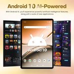 แท็บเล็ตพีซี Pad 8 Ultra 10.1 นิ้ว โทร 3G, 3GB+32GB, Android 10 MTK6755 Octa Core, ปลั๊ก EU