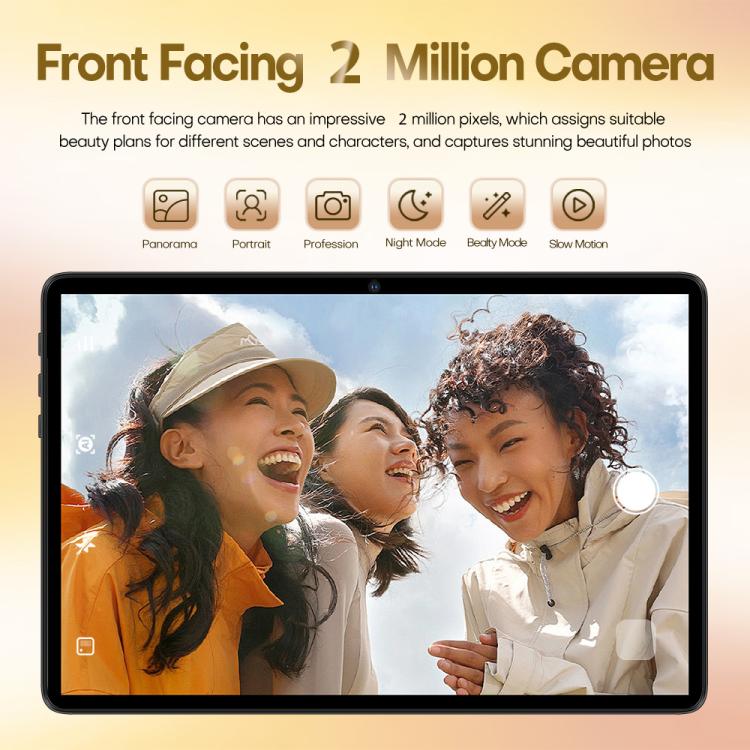แท็บเล็ตพีซี Pad 8 Ultra 10.1 นิ้ว โทร 3G, 3GB+32GB, Android 10 MTK6755 Octa Core, ปลั๊ก EU