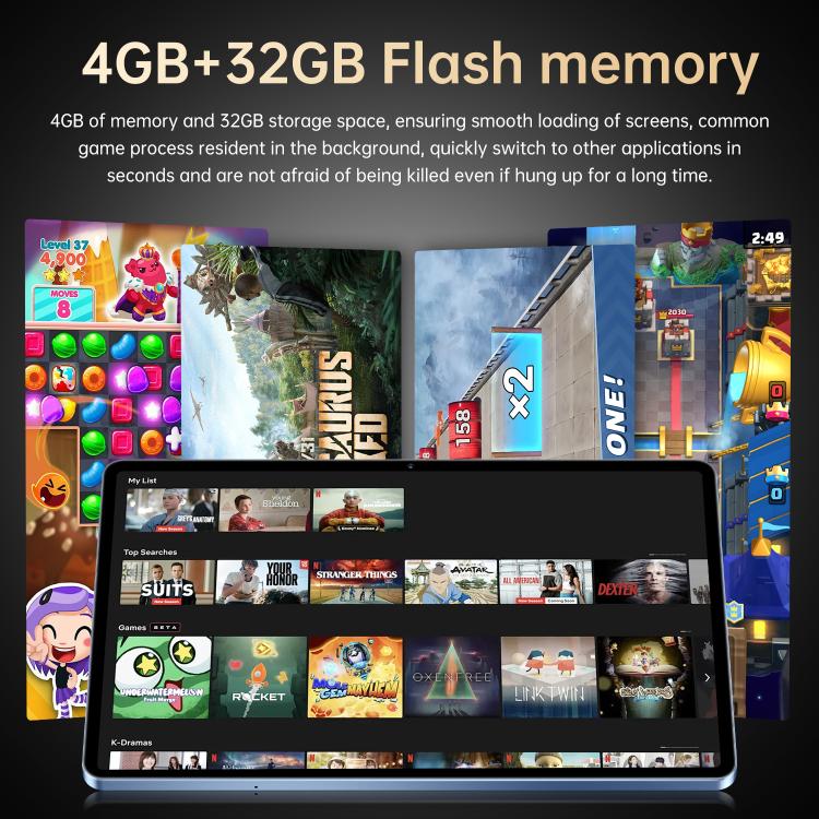 แท็บเล็ตพีซี Pad 25 Ultra ขนาด 10.1 นิ้ว 4G LTE, 4GB+32GB, Android 10 MTK6755 Octa Core, ปลั๊กยุโรป, ปลั๊กยุโรป