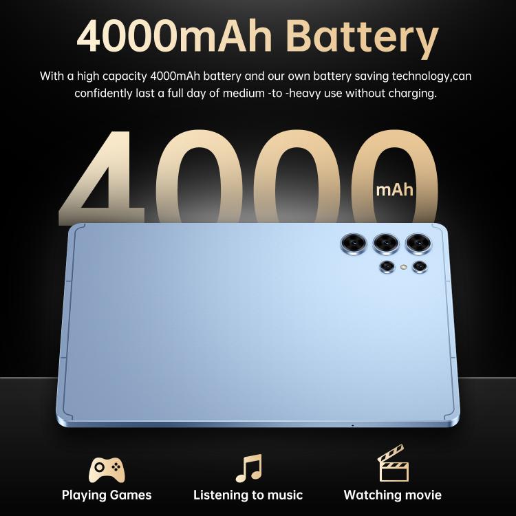 แท็บเล็ตพีซี Pad 25 Ultra ขนาด 10.1 นิ้ว 4G LTE, 4GB+32GB, Android 10 MTK6755 Octa Core, ปลั๊กยุโรป, ปลั๊กยุโรป