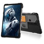 Unihertz 8849 Tank Pad E แท็บเล็ตและโปรเจคเตอร์กันกระแทก, 12GB+512GB, 10.95 นิ้ว Android 14 MT6789 Octa Core เครือข่าย 4G, ปลั๊ก EU, Tank Pad E เครือข่าย 4G