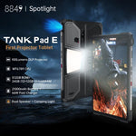 Unihertz 8849 Tank Pad E แท็บเล็ตและโปรเจคเตอร์กันกระแทก, 12GB+512GB, 10.95 นิ้ว Android 14 MT6789 Octa Core เครือข่าย 4G, ปลั๊ก EU, Tank Pad E เครือข่าย 4G