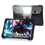แท็บเล็ตและโปรเจคเตอร์กันกระแทก Unihertz 8849 Tank Pad, 16GB+512GB, 10.95 นิ้ว Android 14 Dimensity 8200 Octa Core 5G Network, ปลั๊ก EU, Tank Pad 5G Network