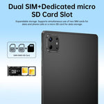แท็บเล็ต Pro 13 10.1 นิ้ว 4G LTE, 4GB+32GB, Android 10 MTK6755 Octa Core, ปลั๊ก EU, ปลั๊ก EU