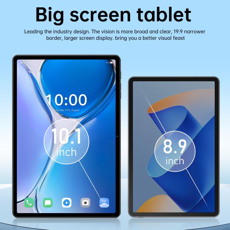 แท็บเล็ต Pro 13 10.1 นิ้ว 4G LTE, 4GB+32GB, Android 10 MTK6755 Octa Core, ปลั๊ก EU, ปลั๊ก EU