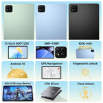แท็บเล็ต Pad 7 Pro 10.1 นิ้ว 4G LTE, 4GB+32GB, Android 10 MTK6755 Octa Core, ปลั๊ก US, ปลั๊ก US