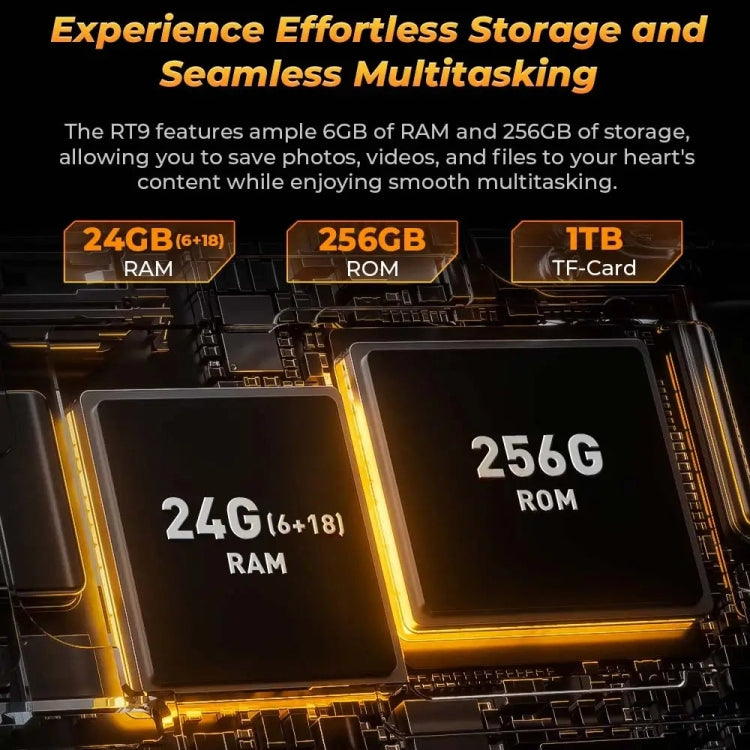 แท็บเล็ตกันกระแทก OUKITEL RT9 4G Network IP68/IP69K, 6GB+256GB, 11 นิ้ว Android 14 Unisoc T606 Octa-Core รองรับซิมคู่, ปลั๊ก EU, RT9 6GB+256GB
