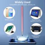 JD01 ฝาปากกาสากลแม่เหล็ก + แผ่น + หัวปากกาสำรองสำหรับแท็บเล็ตอัจฉริยะและโทรศัพท์มือถือ