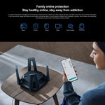 เราเตอร์ WiFi Xiaomi แท้ 10 กิกะบิต ไตรแบนด์ ระบบเมชไร้สาย ตัวเร่งเกม รีพีตเตอร์ ปลั๊กสหรัฐอเมริกา 10 กิกะบิต