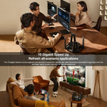 เราเตอร์ WiFi Xiaomi แท้ 10 กิกะบิต ไตรแบนด์ ระบบเมชไร้สาย ตัวเร่งเกม รีพีตเตอร์ ปลั๊กสหรัฐอเมริกา 10 กิกะบิต