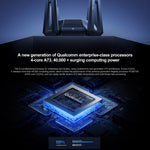 เราเตอร์ WiFi Xiaomi แท้ 10 กิกะบิต ไตรแบนด์ ระบบเมชไร้สาย ตัวเร่งเกม รีพีตเตอร์ ปลั๊กสหรัฐอเมริกา 10 กิกะบิต