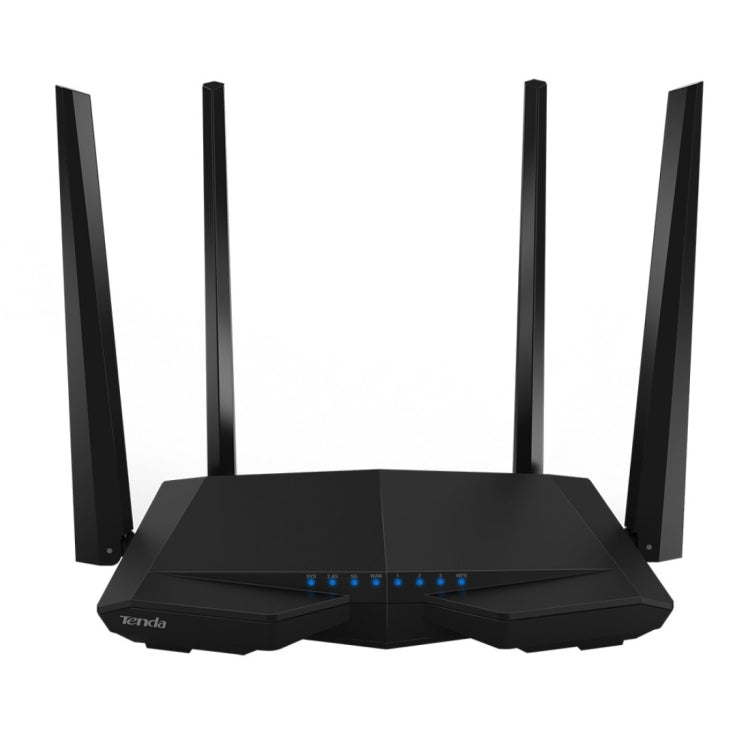 เราเตอร์ไร้สายสมาร์ท Tenda AC6 AC1200 ดูอัลแบนด์ 5GHz 867Mbps + 2.4GHz 300Mbps พร้อมเสาอากาศภายนอก 4*5dBi รุ่น AC6