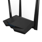 เราเตอร์ไร้สายสมาร์ท Tenda AC6 AC1200 ดูอัลแบนด์ 5GHz 867Mbps + 2.4GHz 300Mbps พร้อมเสาอากาศภายนอก 4*5dBi รุ่น AC6