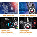 K18 เครื่องตรวจจับ GPS ไร้สาย ป้องกันการถ่ายภาพลับ, K18