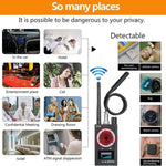 K18 เครื่องตรวจจับ GPS ไร้สาย ป้องกันการถ่ายภาพลับ, K18