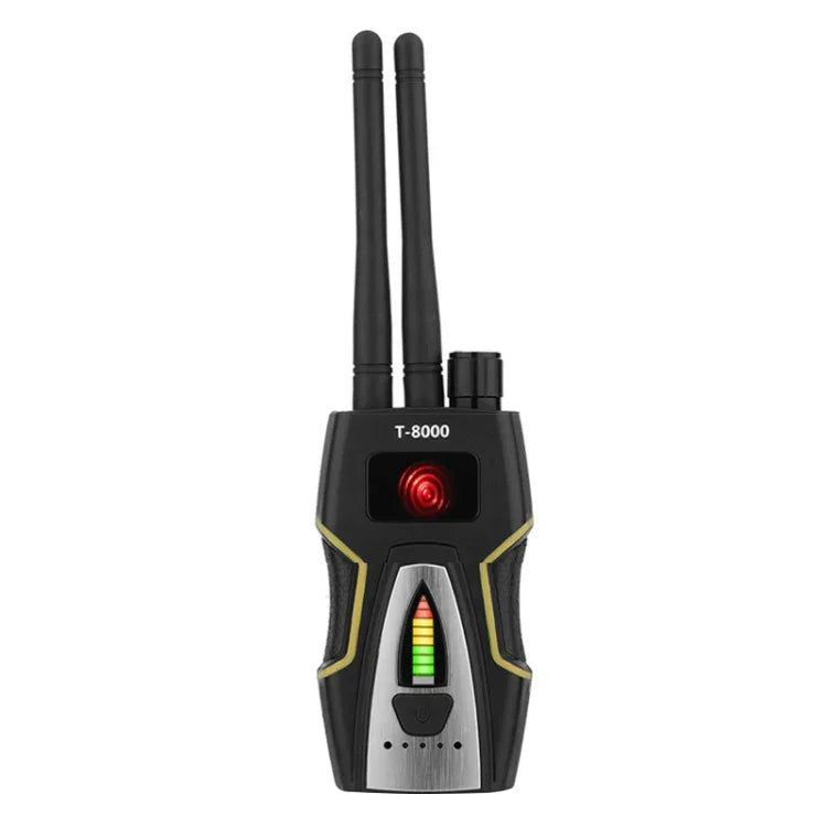 T-8000 เครื่องตรวจจับสัญญาณ RF เครื่องค้นหาเสียง GSM เครื่องสแกน GPS, T-8000 สีเงิน