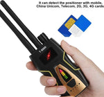 T-8000 เครื่องตรวจจับสัญญาณ RF เครื่องค้นหาเสียง GSM เครื่องสแกน GPS, T-8000 สีเงิน
