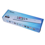 เครื่องสแกนเอกสารมือถือแบบลูกกลิ้งคู่ iScan02 พร้อมจอแสดงผล LED รองรับ 1050DPI / 600DPI / 300DPI / PDF / JPG / TF, iScan02 สีขาว, iScan02 สีดำ