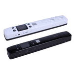 เครื่องสแกนเอกสารมือถือแบบลูกกลิ้งคู่ iScan02 พร้อมจอแสดงผล LED รองรับ 1050DPI / 600DPI / 300DPI / PDF / JPG / TF, iScan02 สีขาว, iScan02 สีดำ