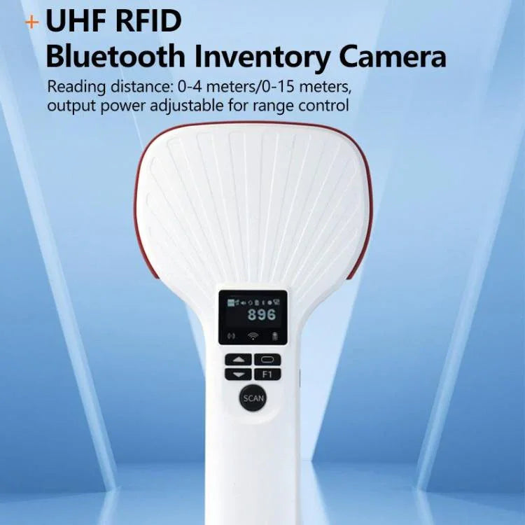 เครื่องอ่านบลูทูธพกพาแบบมือถือ RFID UHF ระยะไกล, สไตล์: มาตรฐาน + หัว 2D, มาตรฐาน + หัว 2D, ปลั๊ก EU, มาตรฐาน + หัว 2D, ปลั๊ก US, มาตรฐาน + หัว 2D, ปลั๊ก UK