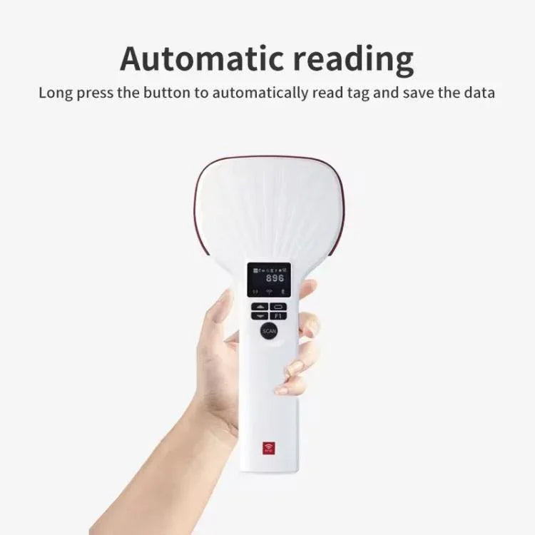 เครื่องอ่านบลูทูธพกพาแบบมือถือ RFID UHF ระยะไกล, สไตล์: มาตรฐาน + หัว 2D, มาตรฐาน + หัว 2D, ปลั๊ก EU, มาตรฐาน + หัว 2D, ปลั๊ก US, มาตรฐาน + หัว 2D, ปลั๊ก UK