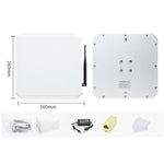 เครื่องอ่านบูรณาการ RFID UHF ระยะไกล พร้อมเสาอากาศ 9dBi ในตัว, สไตล์: เพิ่มการสื่อสาร WiFi, เพิ่มการสื่อสาร WiFi
