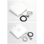 เครื่องอ่านบูรณาการ RFID UHF ระยะไกล พร้อมเสาอากาศ 9dBi ในตัว, สไตล์: เพิ่มการสื่อสาร WiFi, เพิ่มการสื่อสาร WiFi