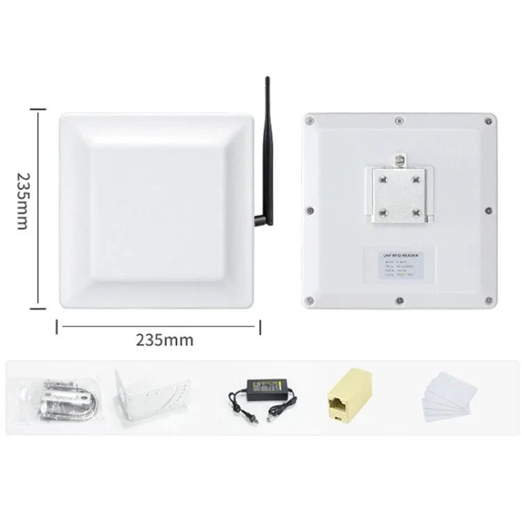 เครื่องอ่าน RFID UHF ช่วงกลางแบบบูรณาการ ระยะการระบุ 0-5 เมตร, รูปแบบ: เพิ่มการสื่อสาร WiFi, เพิ่มการสื่อสาร WiFi