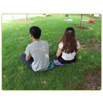 2 PCS Portable Folding Cellular Massage Cushion Outdoors Damp Proof Picnic Seat Mats EVA Pad, 2 PCS (Orange), 2 PCS (Blue), 2 PCS (Purple), 2 PCS (Red), 2 PCS (Dark green), 2 PCS (Grass green)