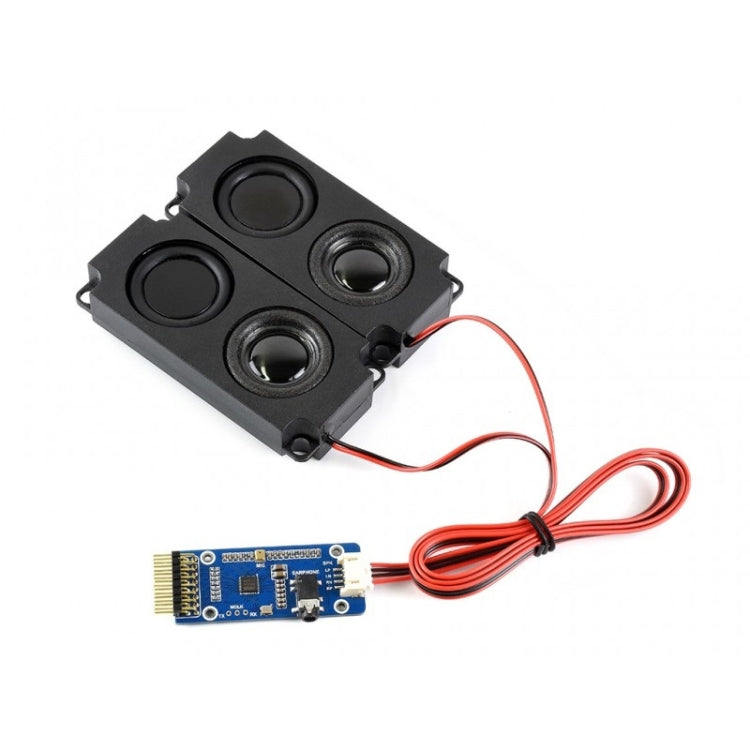 โมดูลเสียงสเตอริโอ Waveshare WM8960 CODEC, เล่น/บันทึก, โมดูลเสียงสเตอริโอ CODEC