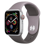 สายรัดนาฬิกาซิลิโคนสองสี สำหรับ Apple Watch Series 3 & 2 & 1 38 มม. (ขาว+แดง)