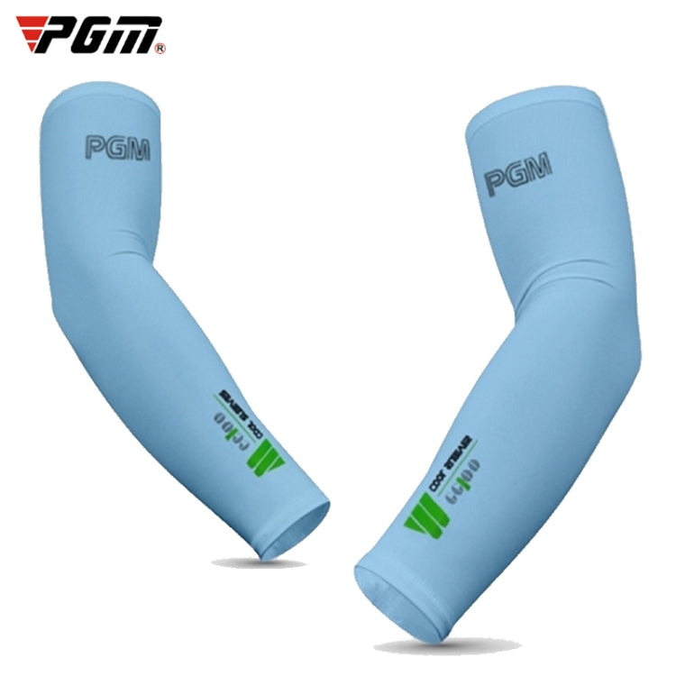 ปลอกแขนกันแดดผ้าไหมน้ำแข็ง PGM กอล์ฟ สำหรับผู้ชายและผู้หญิง (สีชมพู ขนาด XXL), M, L, XL, XXL