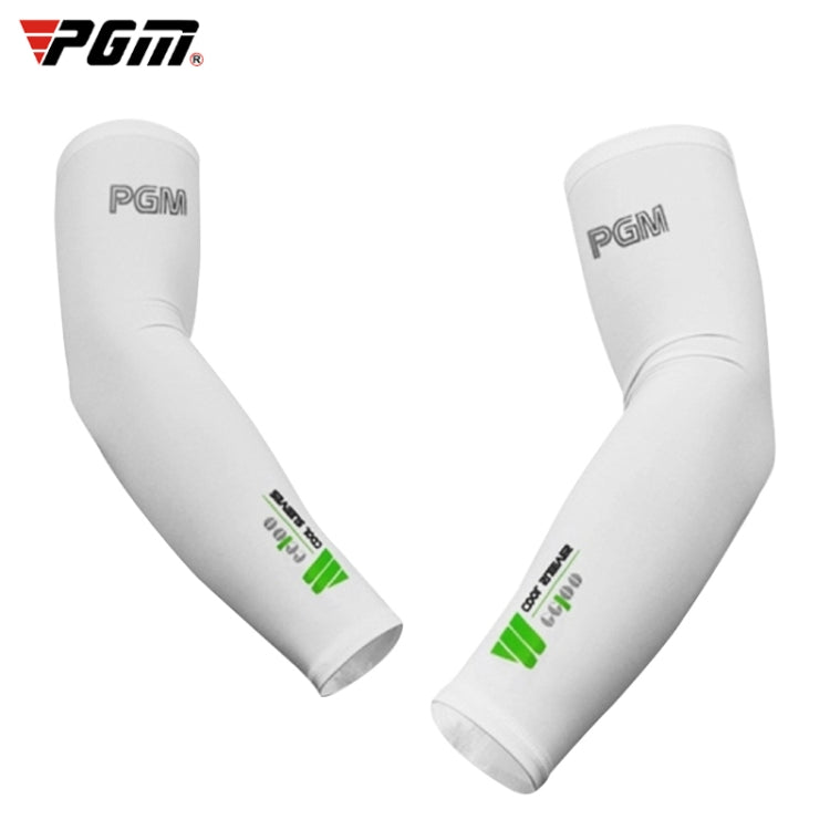 ปลอกแขนกันแดดผ้าไหมน้ำแข็ง PGM กอล์ฟ สำหรับผู้ชายและผู้หญิง (สีชมพู ขนาด XXL), M, L, XL, XXL