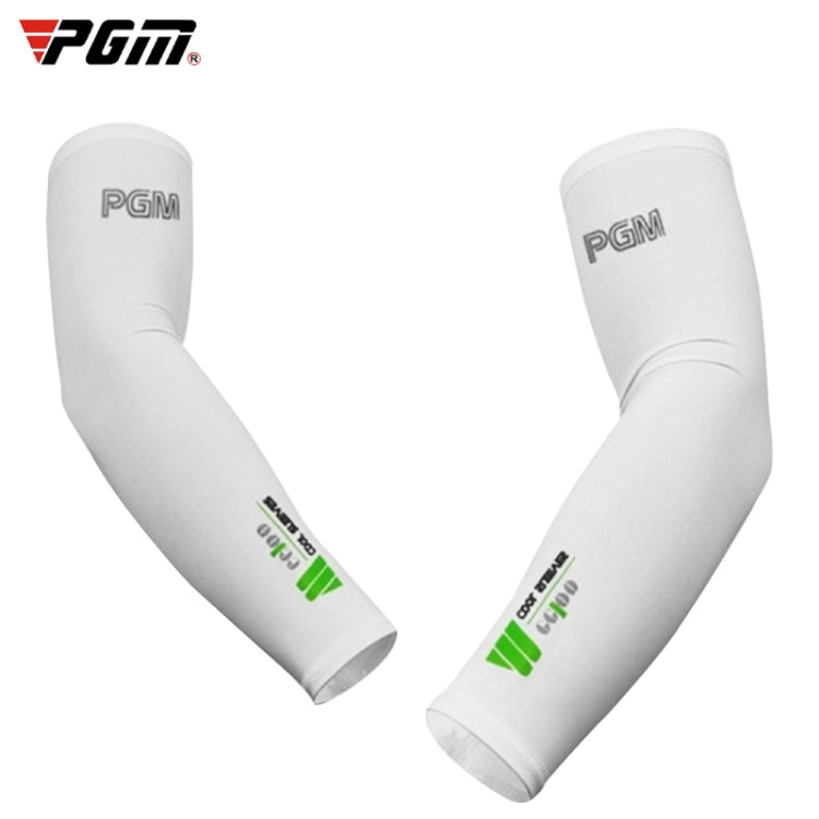 ปลอกแขนกันแดดผ้าไหมน้ำแข็ง PGM กอล์ฟ สำหรับผู้ชายและผู้หญิง (สีชมพู ขนาด XXL), M, L, XL, XXL