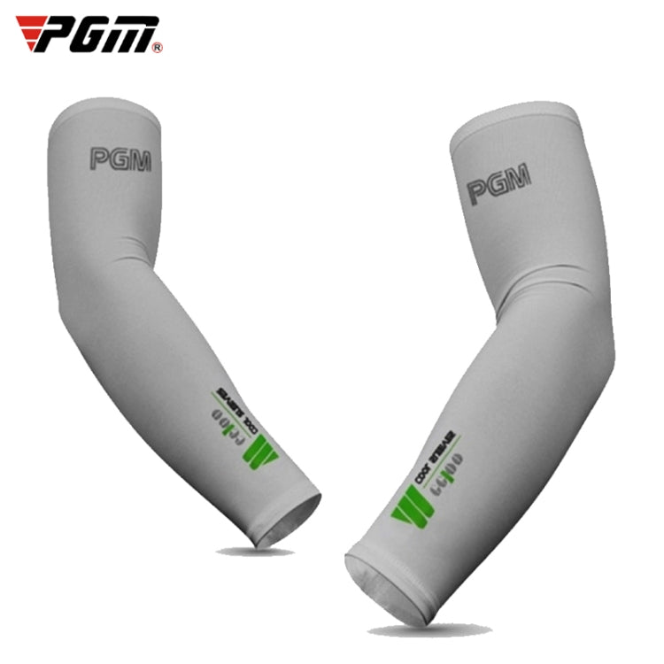 ปลอกแขนกันแดดผ้าไหมน้ำแข็ง PGM กอล์ฟ สำหรับผู้ชายและผู้หญิง (สีชมพู ขนาด XXL), M, L, XL, XXL