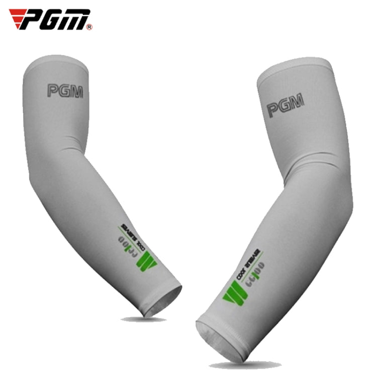 ปลอกแขนกันแดดผ้าไหมน้ำแข็ง PGM กอล์ฟ สำหรับผู้ชายและผู้หญิง (สีชมพู ขนาด XXL), M, L, XL, XXL