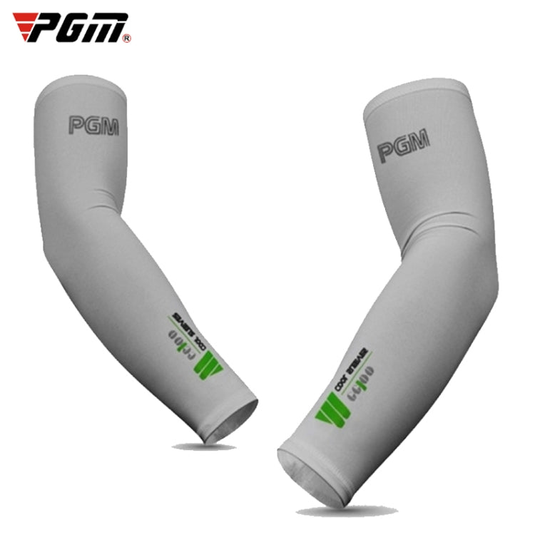 ปลอกแขนกันแดดผ้าไหมน้ำแข็ง PGM กอล์ฟ สำหรับผู้ชายและผู้หญิง (สีชมพู ขนาด XXL), M, L, XL, XXL