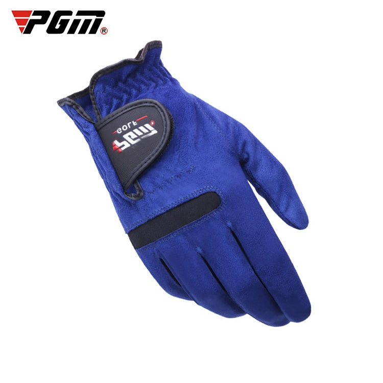 ถุงมือกอล์ฟ PGM ผ้าไมโครไฟเบอร์ระบายอากาศสำหรับผู้ชาย (ขนาด: 27-มือขวา), มือซ้าย, มือขวา