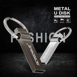 MicroDrive แฟลชไดรฟ์ USB 2.0 โลหะ 4GB พร้อมพวงกุญแจ, 4GB