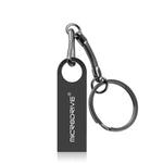 MicroDrive แฟลชไดรฟ์ USB 2.0 โลหะกันน้ำความเร็วสูง 16GB (สีเทา), 16GB