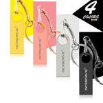 MicroDrive แฟลชไดรฟ์ USB 2.0 โลหะกันน้ำความเร็วสูง 16GB (สีเทา), 16GB