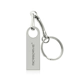 MicroDrive แฟลชไดรฟ์ USB 2.0 โลหะกันน้ำความเร็วสูง 16GB (สีเทา), 16GB