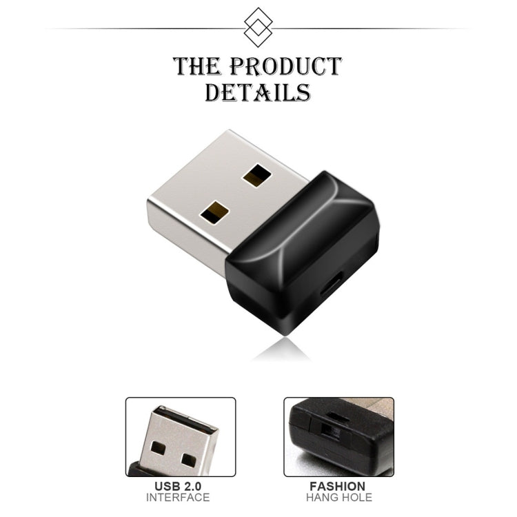 MicroDrive แฟลชไดรฟ์ USB 2.0 ขนาดเล็กพิเศษ 16GB, 16GB